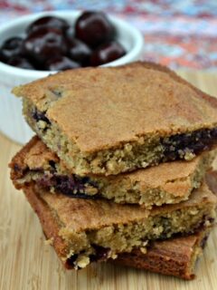 Cherry Blondies Photo