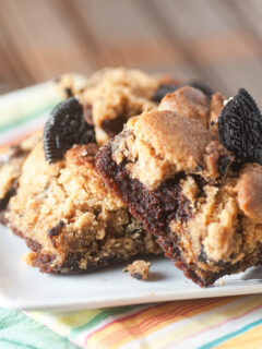 Oreo Peanut Butter Brownies Photo