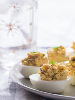 Smoked Salmon Deviled Eggs Picture