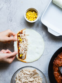 Healthy Chicken Enchiladas Picture