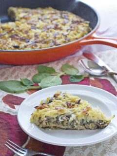 Mushroom & Feta Hashbrown Skillet Picture
