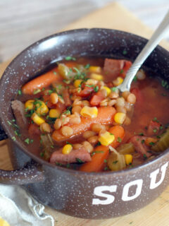 Slow Cooker Ham Soup Picture