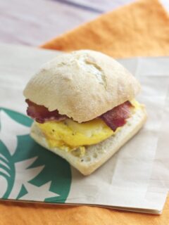 Starbucks Breakfast Sandwich Picture