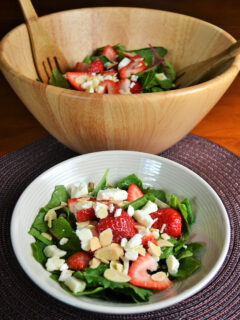 Strawberry Spinach Salad Pic