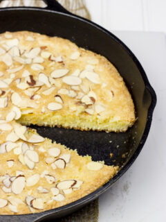 Almond Skillet Cake Image