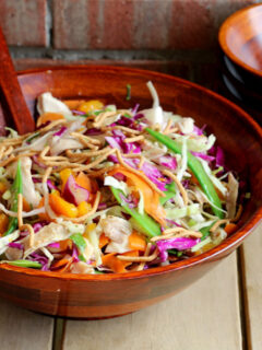 Cabbage Salad with Honey Lime Dressing
