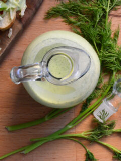 Dill Buttermilk Salad Dressing Photo