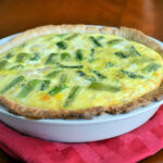 Ham and Asparagus Quiche Photo