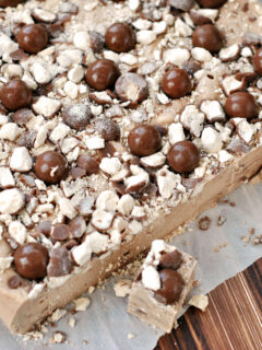 Malt Ball Fudge Image