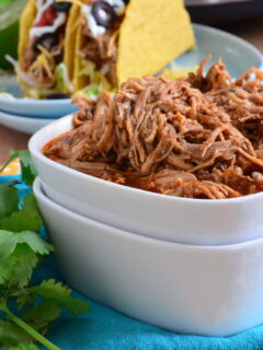 Slow Cooker Shredded Chicken Tacos Image