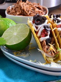 Slow Cooker Shredded Chicken Tacos Photo