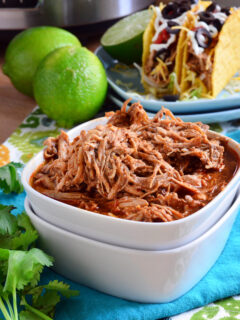 Slow Cooker Shredded Chicken Tacos Picture