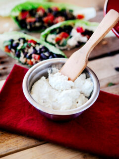 Black Bean Wraps Picture