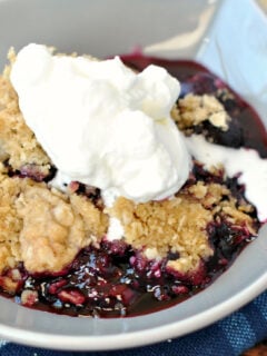 Blueberry Crisp Photo