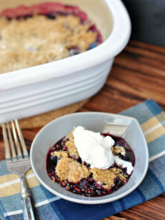 Blueberry Crisp Picture