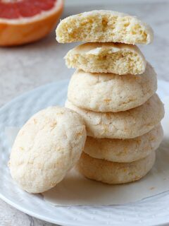 Coconut Grapefruit Sugar Cookies Image