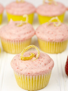 Strawberry Lemonade Cupcakes Image