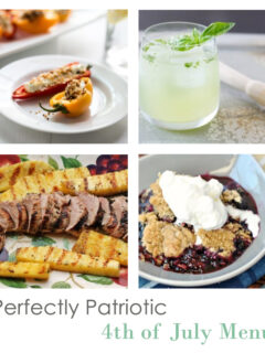 4th of July Menu Plan Photo