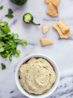 Cilantro Jalapeno Hummus Picture