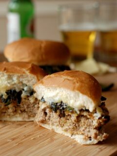 Jalape&ntilde;o Turkey Burgers Image
