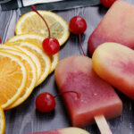 Tequila Sunrise Ice Pops Photo