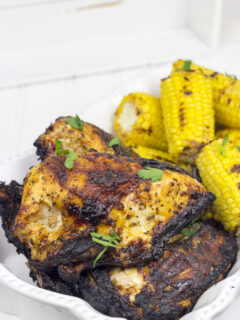 BBQ Split Chicken Breasts Picture