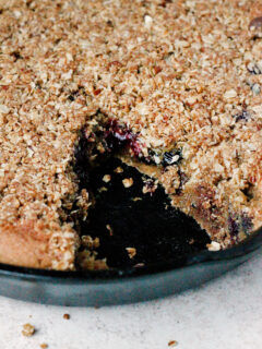 Blueberry Chocolate Chip Skillet Cookie Picture