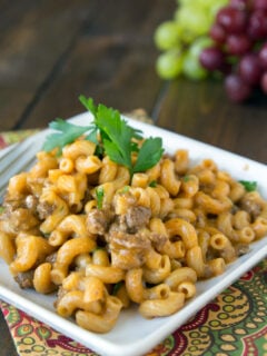 Cheeseburger Macaroni Photo