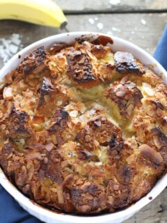 Coconut Banana Bread Pudding Photo