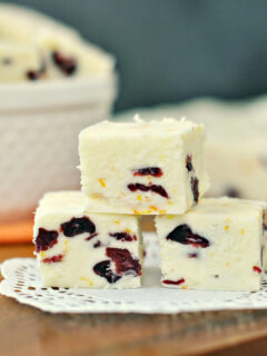 Cranberry Orange Fudge Photo