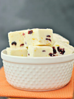 Cranberry Orange Fudge Picture