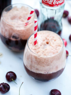 Fresh Cherry Cola Floats Picture