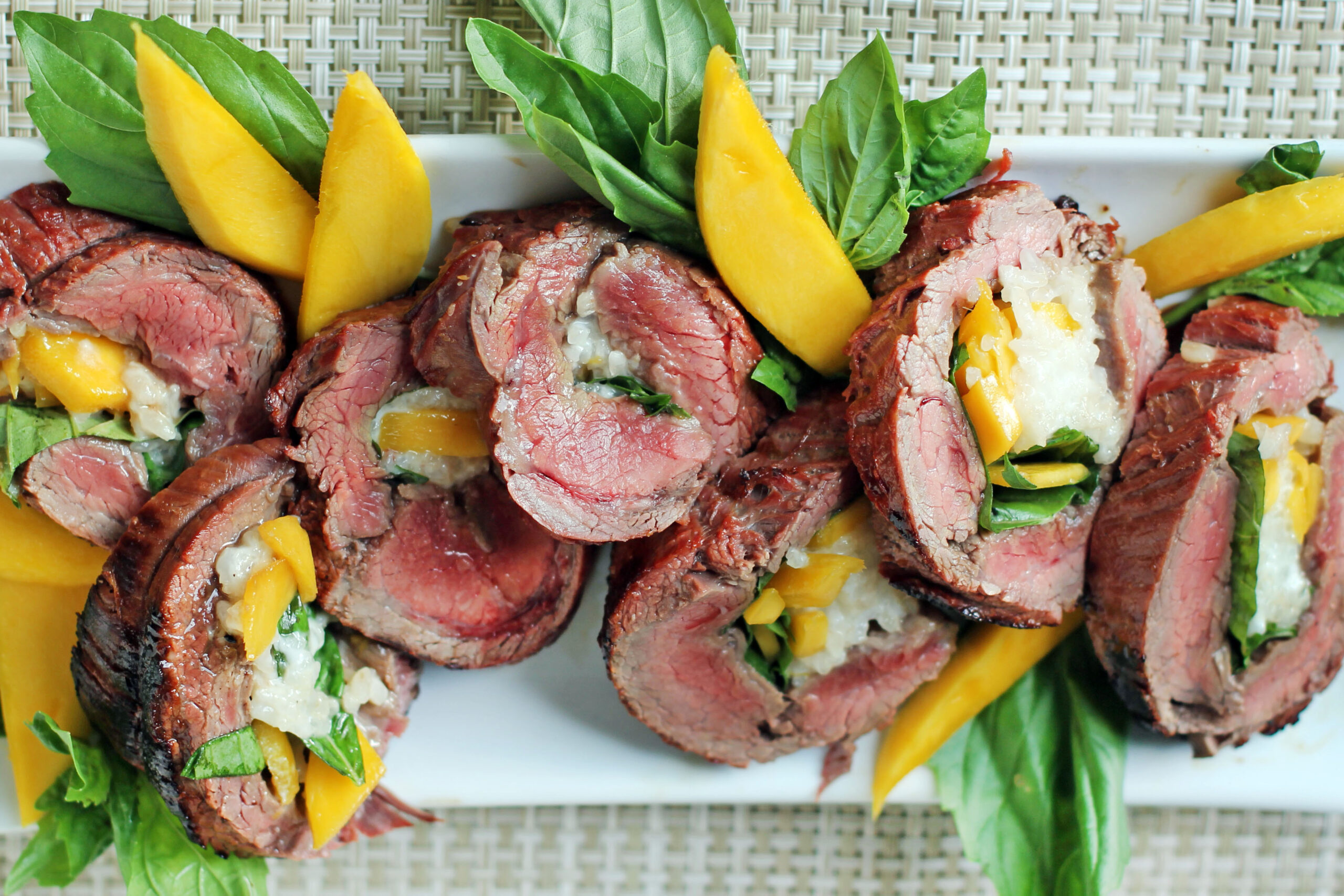 Grilled Stuffed Flank Steak Recipe - Food Fanatic