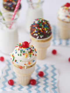 Ice Cream Cone Cupcakes Image