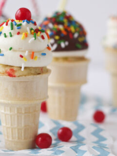 Ice Cream Cone Cupcakes Photo