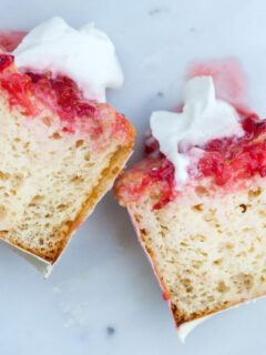 Strawberry Tres Leches Cupcakes Picture