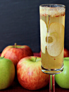 Apple Bourbon Bellini Photo