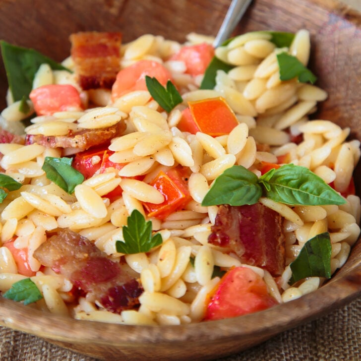 Bacon Tomato Pasta Salad Photo