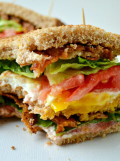 Breakfast BLT Sandwich Photo