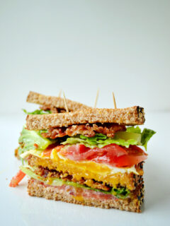 Breakfast BLT Sandwich Picture