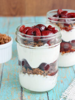 Cherry Greek Yogurt Parfaits Picture