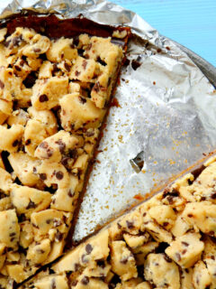 Chocolate Chip Cookie Dough Pizza Photo