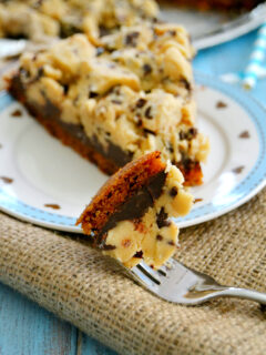 Chocolate Chip Cookie Dough Pizza Image