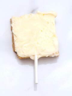 Chocolate Dipped Lemon Oreo Ice Cream Bars Pic