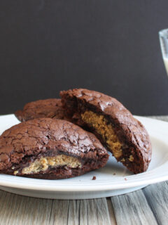 Chocolate Peanut Butter Cookies Picture