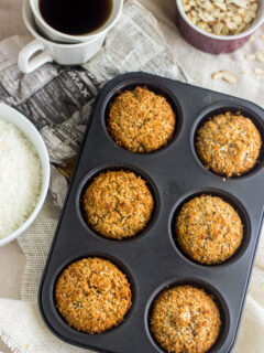 Coconut Almond Muffins Image