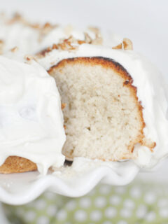 Gluten Free Banana Coconut Cake Picture
