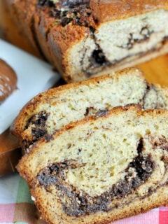 Nutella Banana Bread Photo