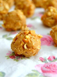 Peanut Butter Cookie Dough Balls Photo