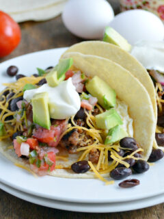 Sausage Breakfast Tacos Image